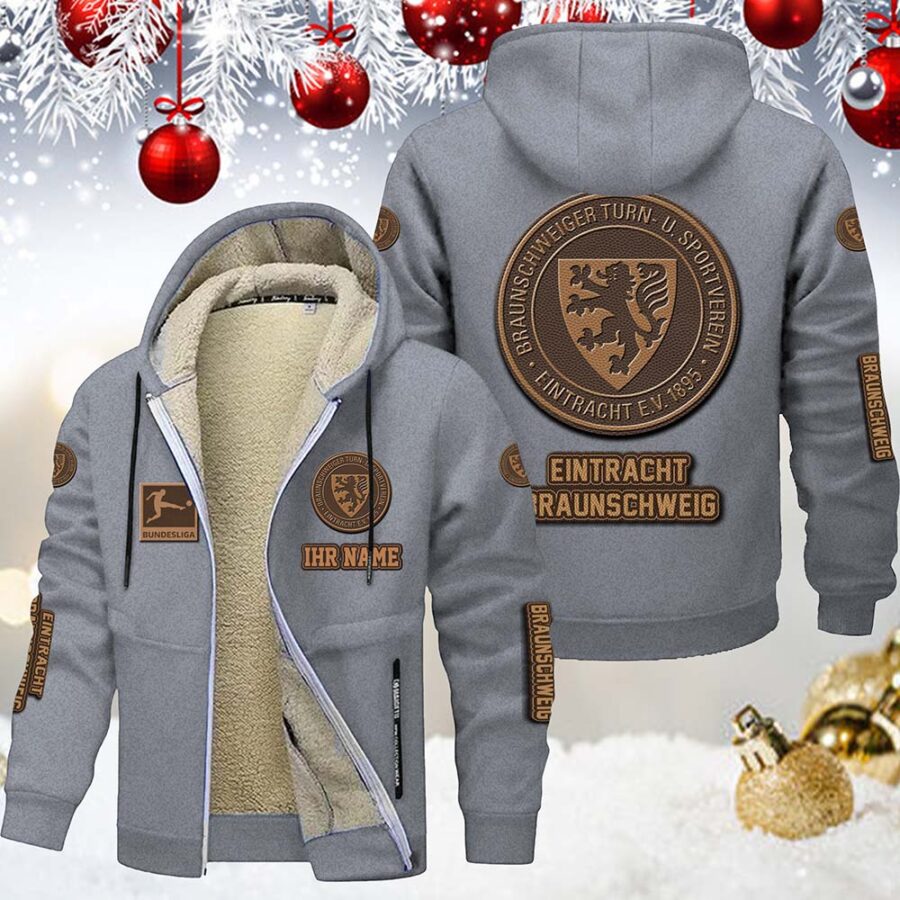 Eintracht Braunschweig Gefütterte Kapuzenjacke – Bild 8