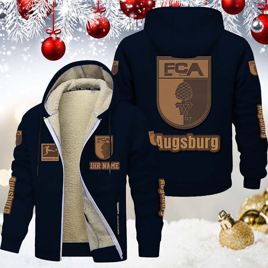 FC Augsburg Gefütterte Kapuzenjacke – Bild 7