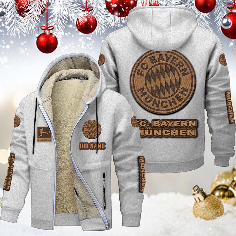 FC Bayern München Gefütterte Kapuzenjacke – Bild 2