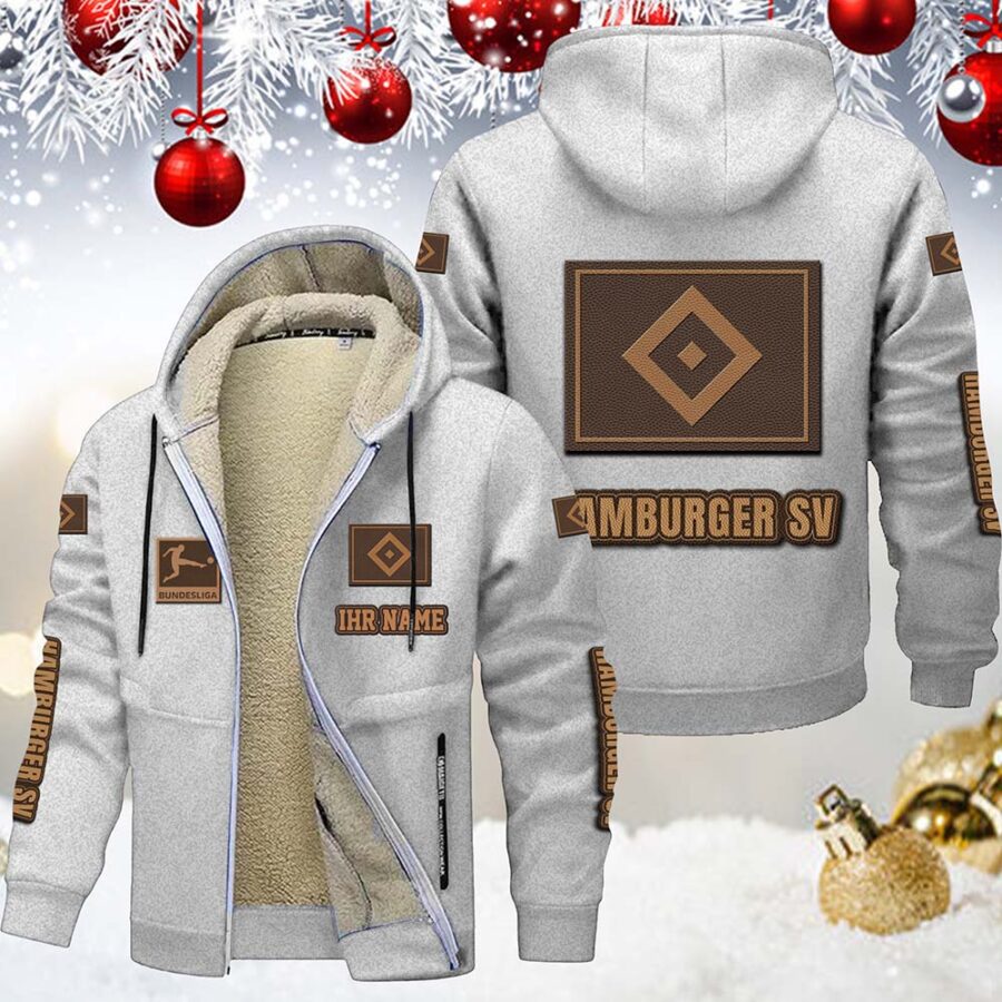 Hamburger SV HSV Gefütterte Kapuzenjacke – Bild 2