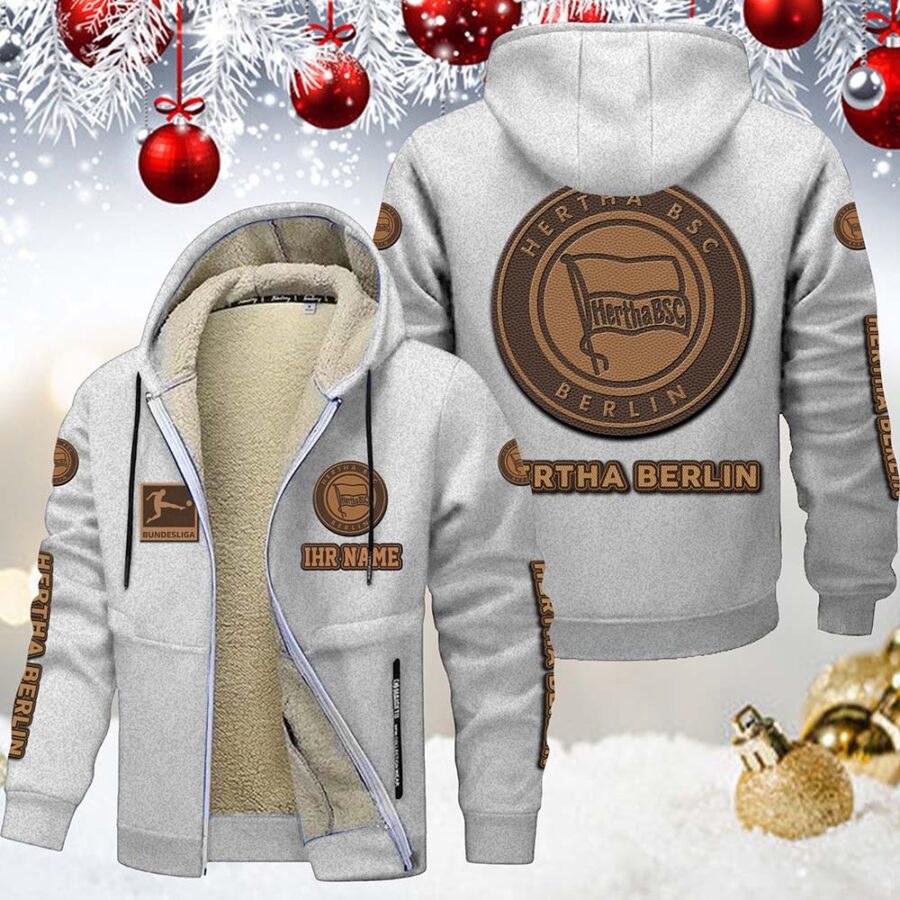 Hertha Berlin Gefütterte Kapuzenjacke – Bild 2