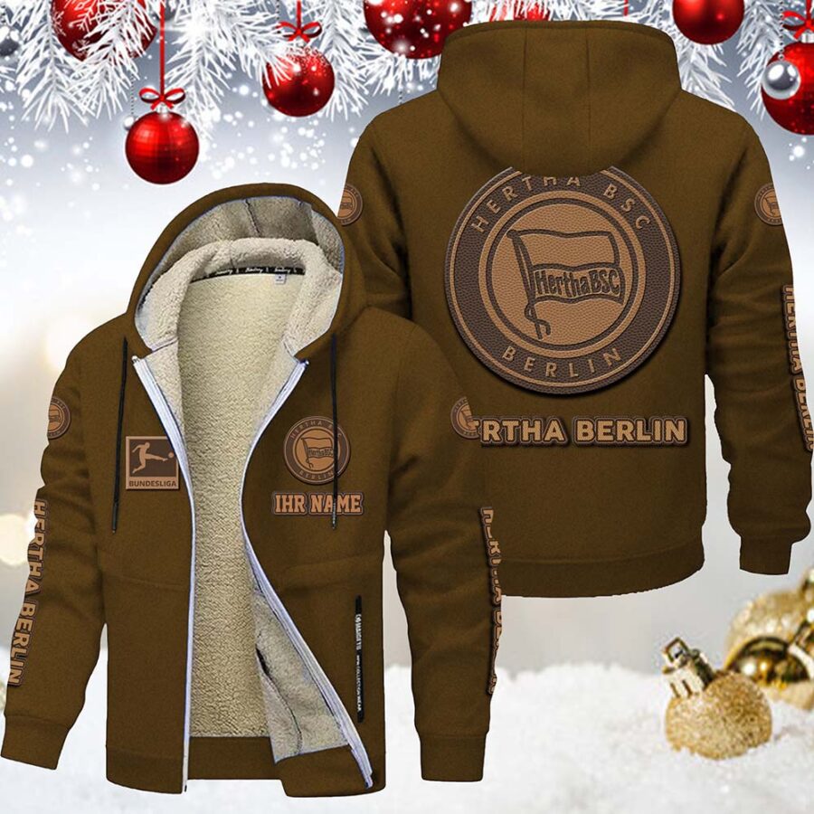 Hertha Berlin Gefütterte Kapuzenjacke – Bild 5