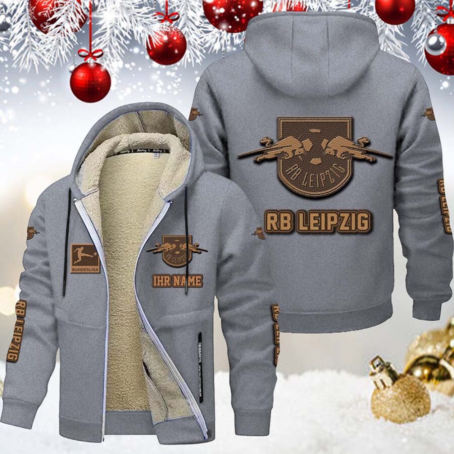 RB Leipzig Gefütterte Kapuzenjacke – Bild 8