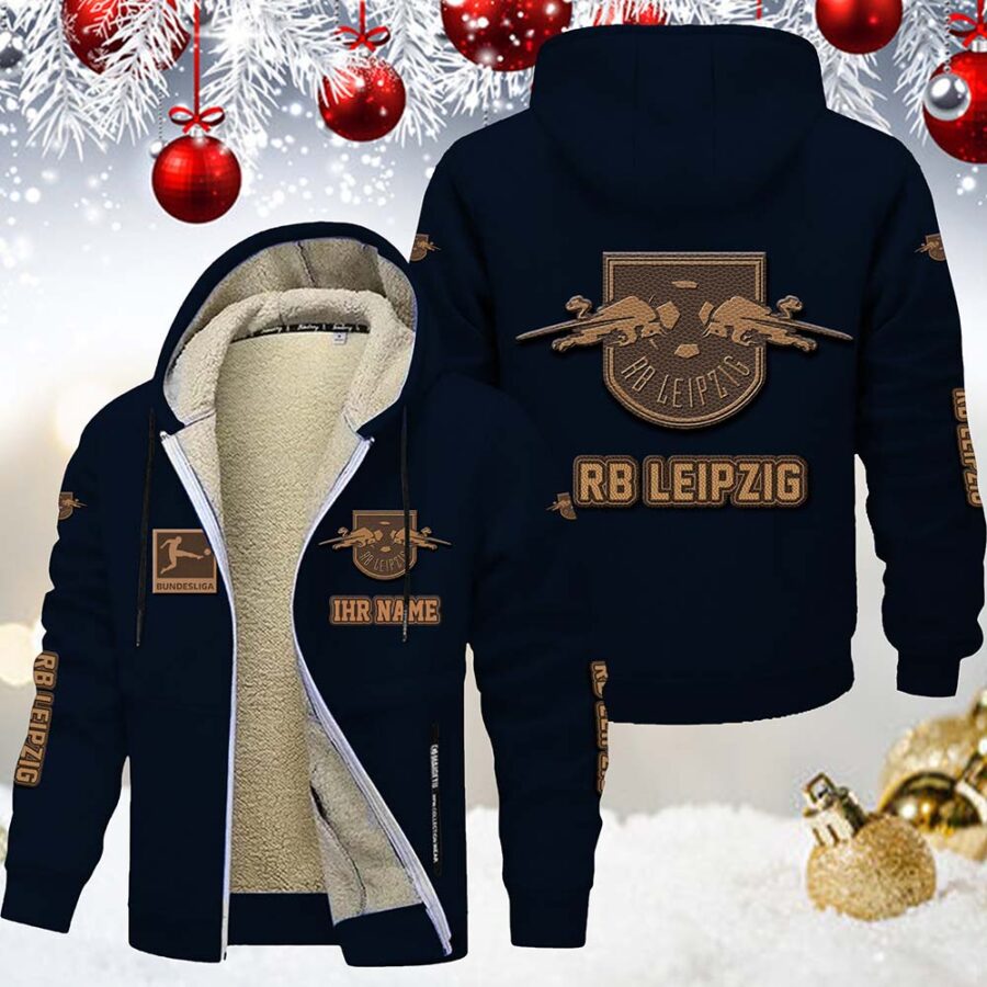 RB Leipzig Gefütterte Kapuzenjacke – Bild 7