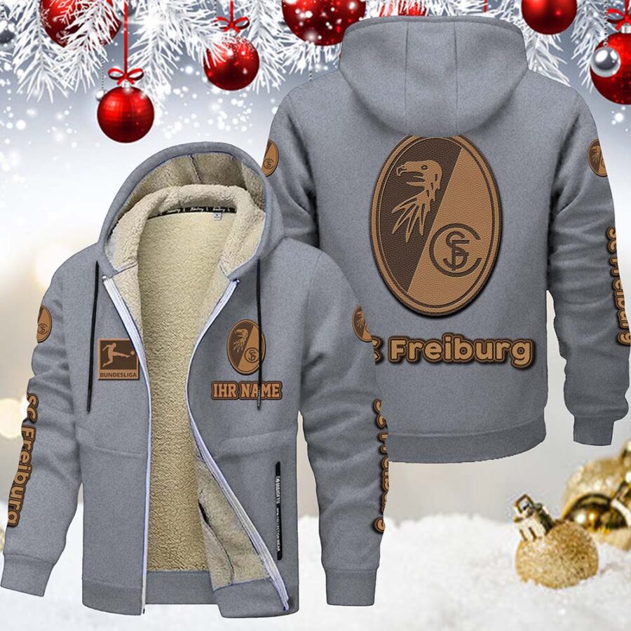 SC Freiburg Gefütterte Kapuzenjacke – Bild 8