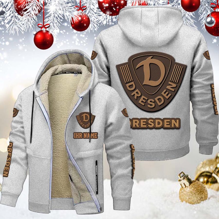 SG Dynamo Dresden Gefütterte Kapuzenjacke – Bild 2