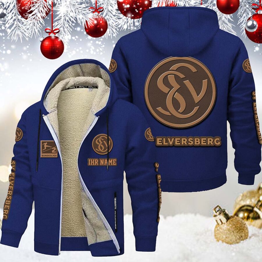 SV 07 Elversberg Gefütterte Kapuzenjacke – Bild 9