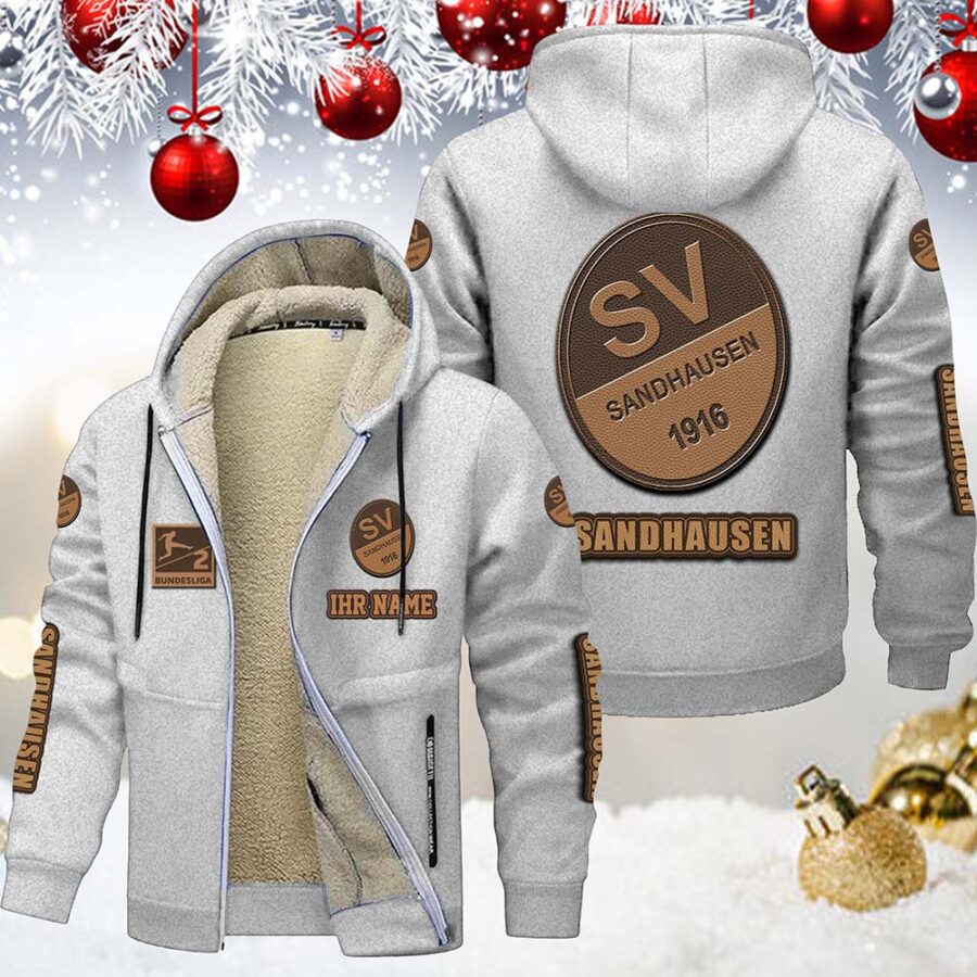 SV Sandhausen Gefütterte Kapuzenjacke – Bild 2