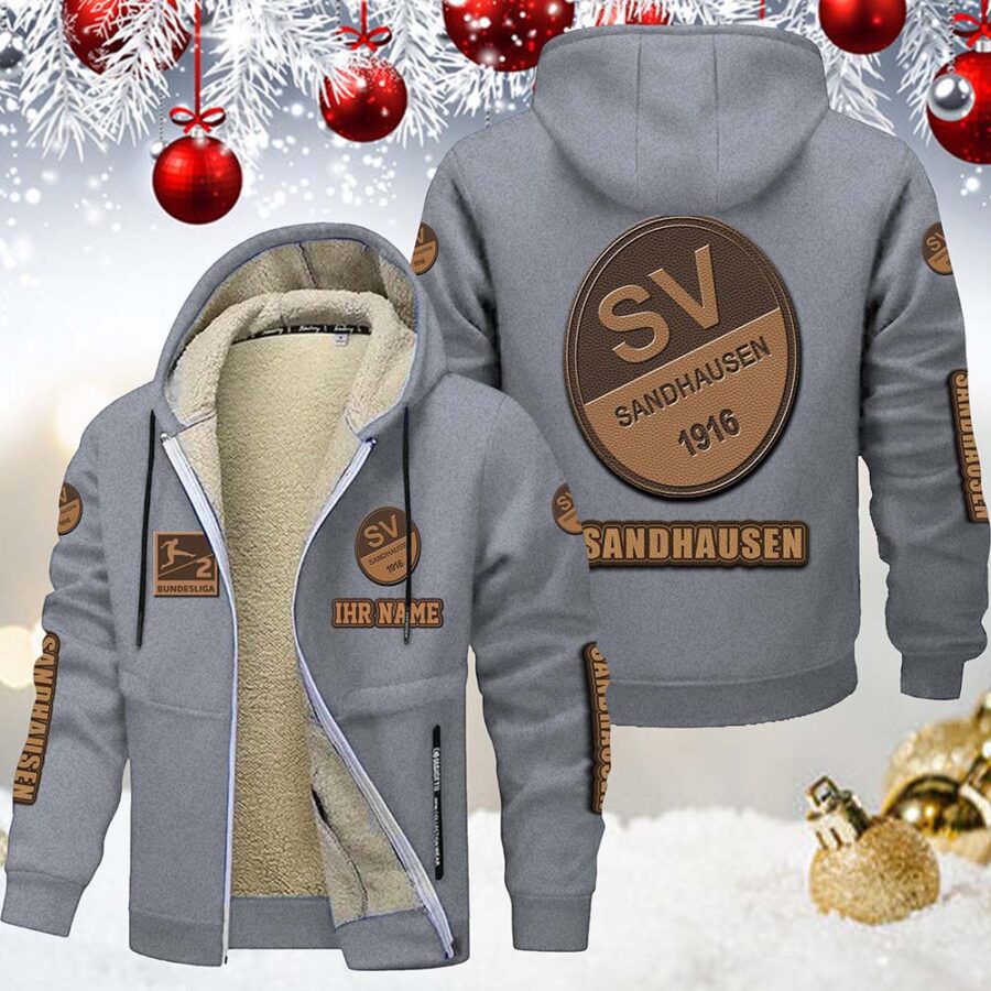 SV Sandhausen Gefütterte Kapuzenjacke – Bild 8