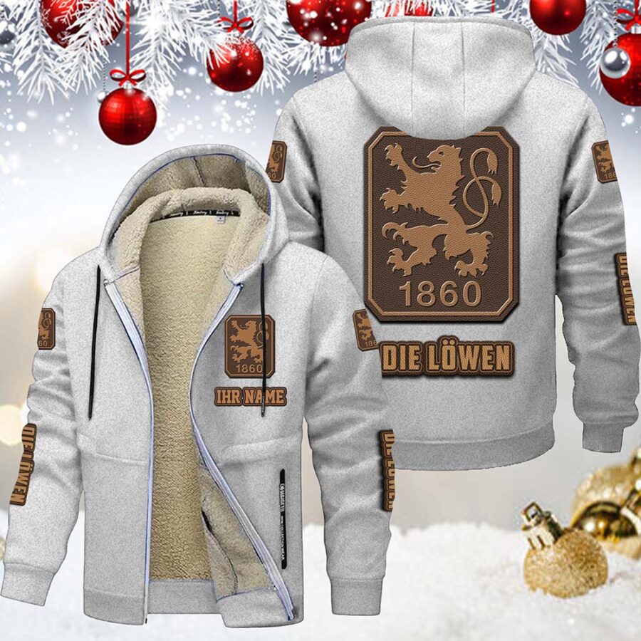 TSV 1860 München Gefütterte Kapuzenjacke – Bild 2