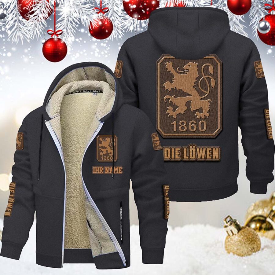 TSV 1860 München Gefütterte Kapuzenjacke – Bild 6