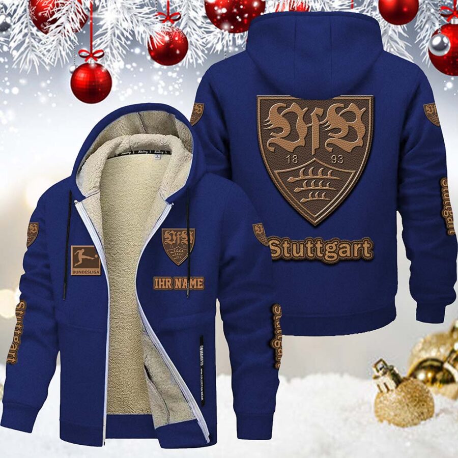 VfB Stuttgart Gefütterte Kapuzenjacke – Bild 9