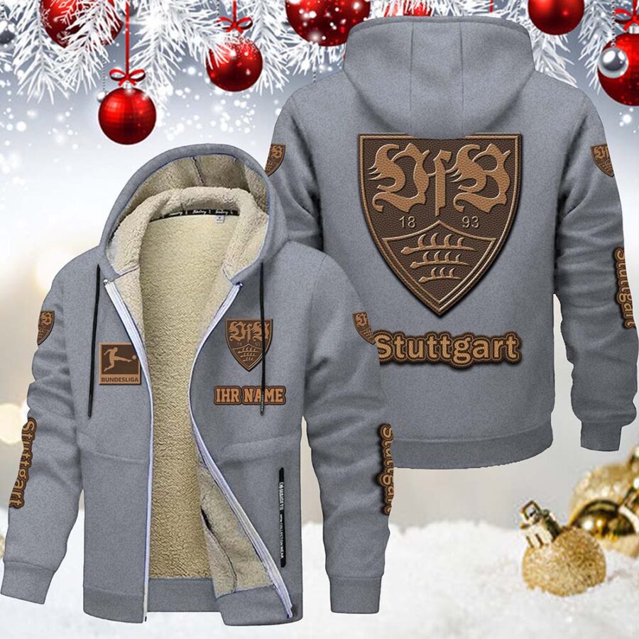 VfB Stuttgart Gefütterte Kapuzenjacke – Bild 8