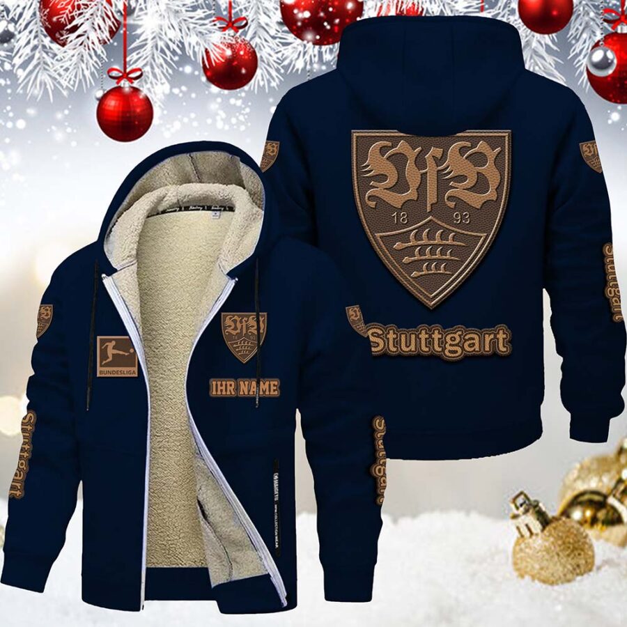 VfB Stuttgart Gefütterte Kapuzenjacke – Bild 7