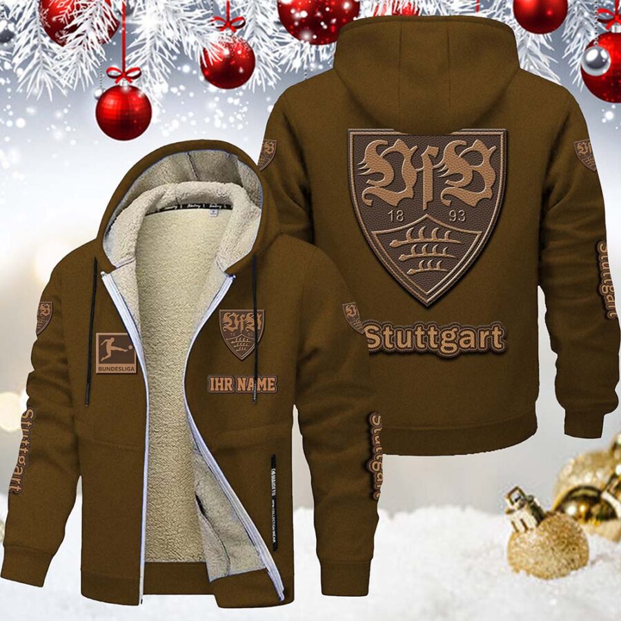 VfB Stuttgart Gefütterte Kapuzenjacke – Bild 5