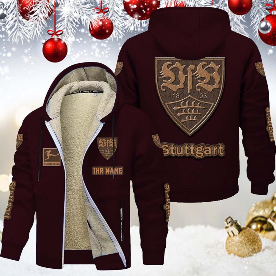 VfB Stuttgart Gefütterte Kapuzenjacke – Bild 4
