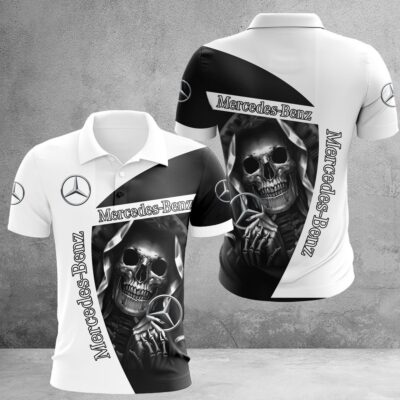 Mercedes-Benz White Poloshirt