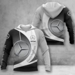Mercedes-Benz White Hoodie
