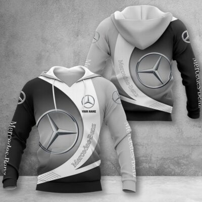 Mercedes-Benz White Hoodie