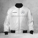 Mercedes-Benz White Bomberjacke