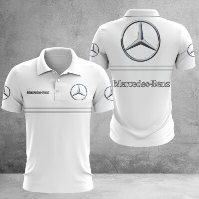 Mercedes-Benz White Poloshirt
