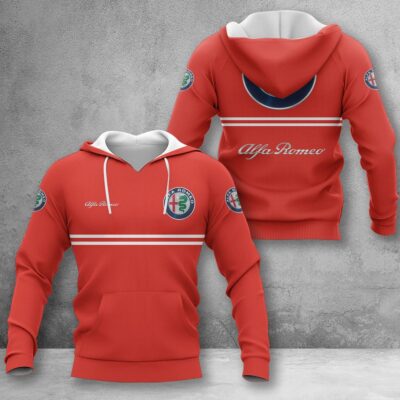 Alfa Romeo Red Hoodie