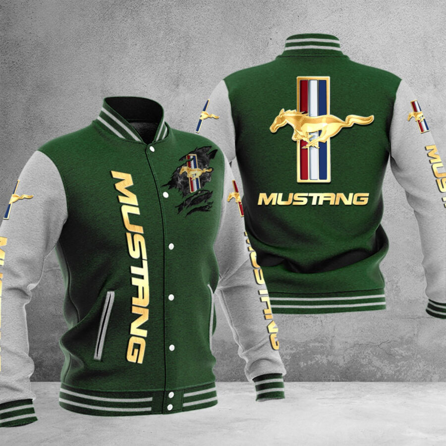 Ford Mustang College Jacke – Bild 7
