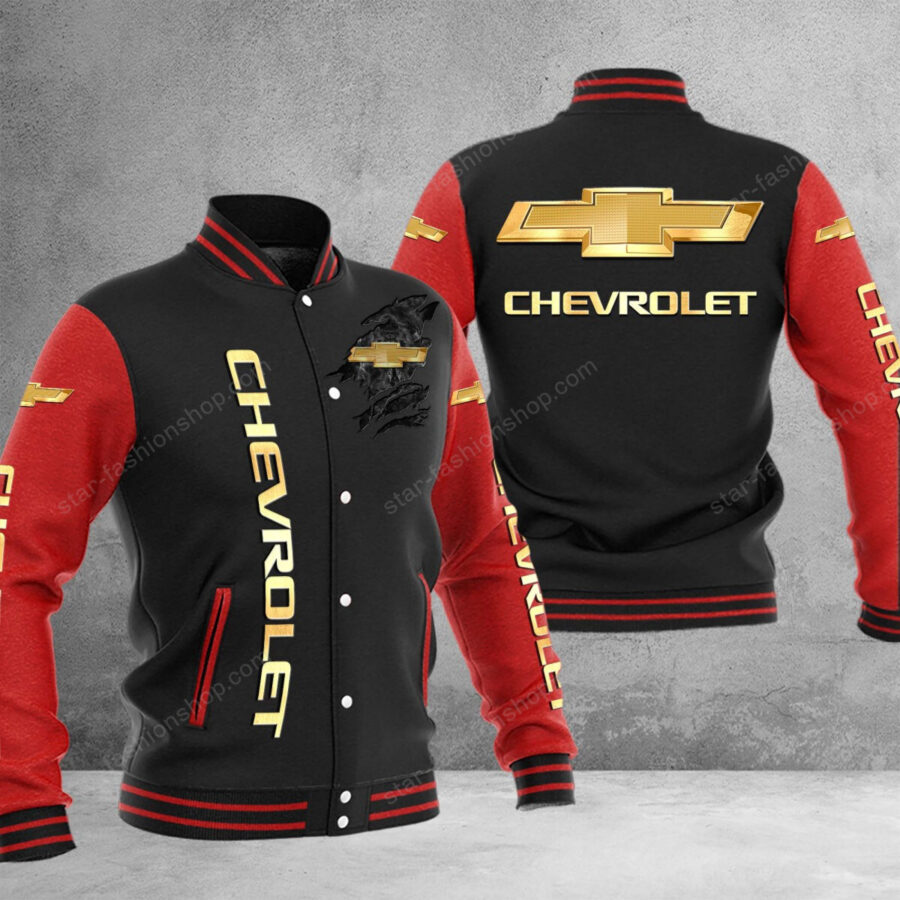 Chevrolet College Jacke – Bild 3