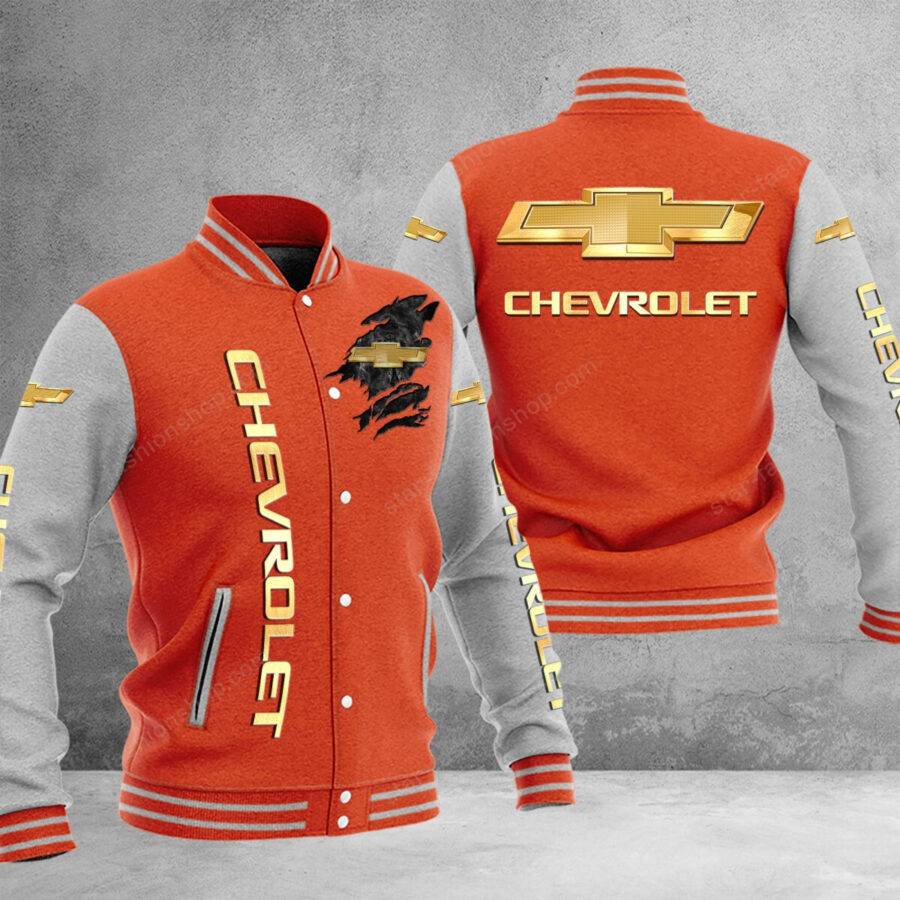 Chevrolet College Jacke – Bild 5