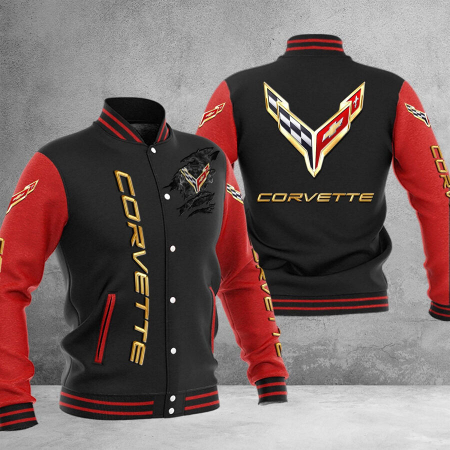 Chevrolet Corvette College Jacke – Bild 4