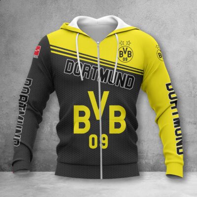 Borussia Dortmund Zip Hoodie
