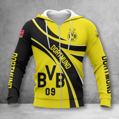 Borussia Dortmund Zip Hoodie