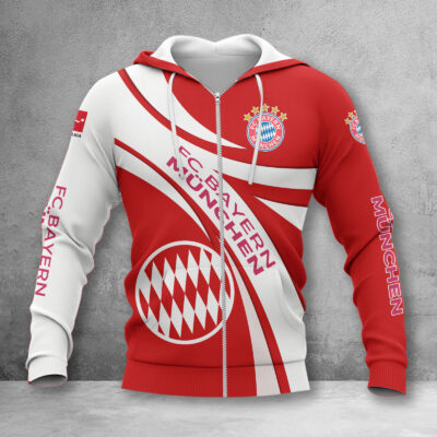 FC Bayern München Zip Hoodie