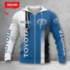 Toyota Blue Zip Hoodie