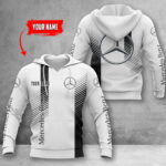 Mercedes-Benz White Hoodie