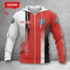 Alfa Romeo Red Zip Hoodie