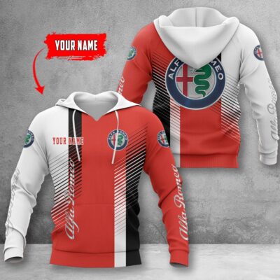 Alfa Romeo Red Hoodie