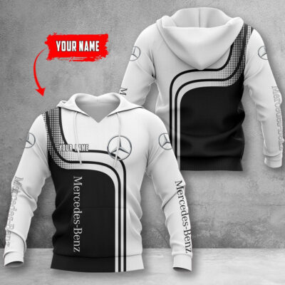 Mercedes-Benz White Hoodie