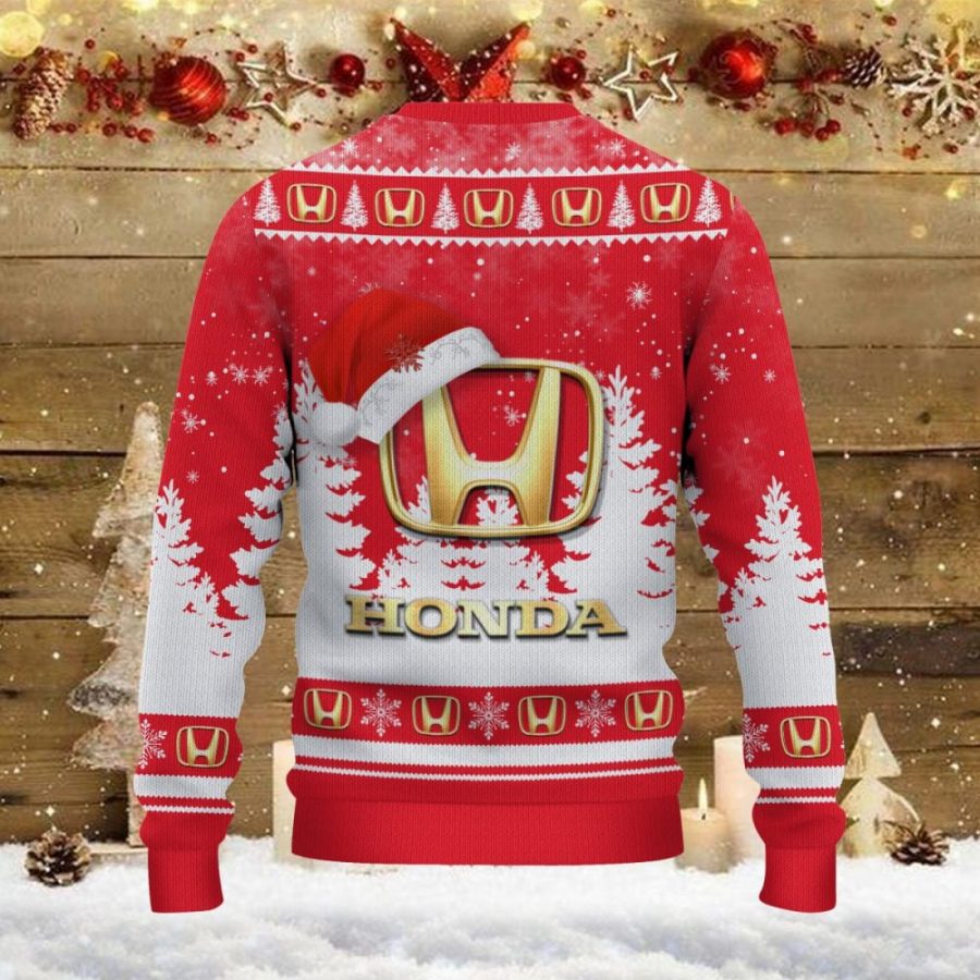 Weihnachtspullover Honda – Ugly Christmas Sweater – Bild 3
