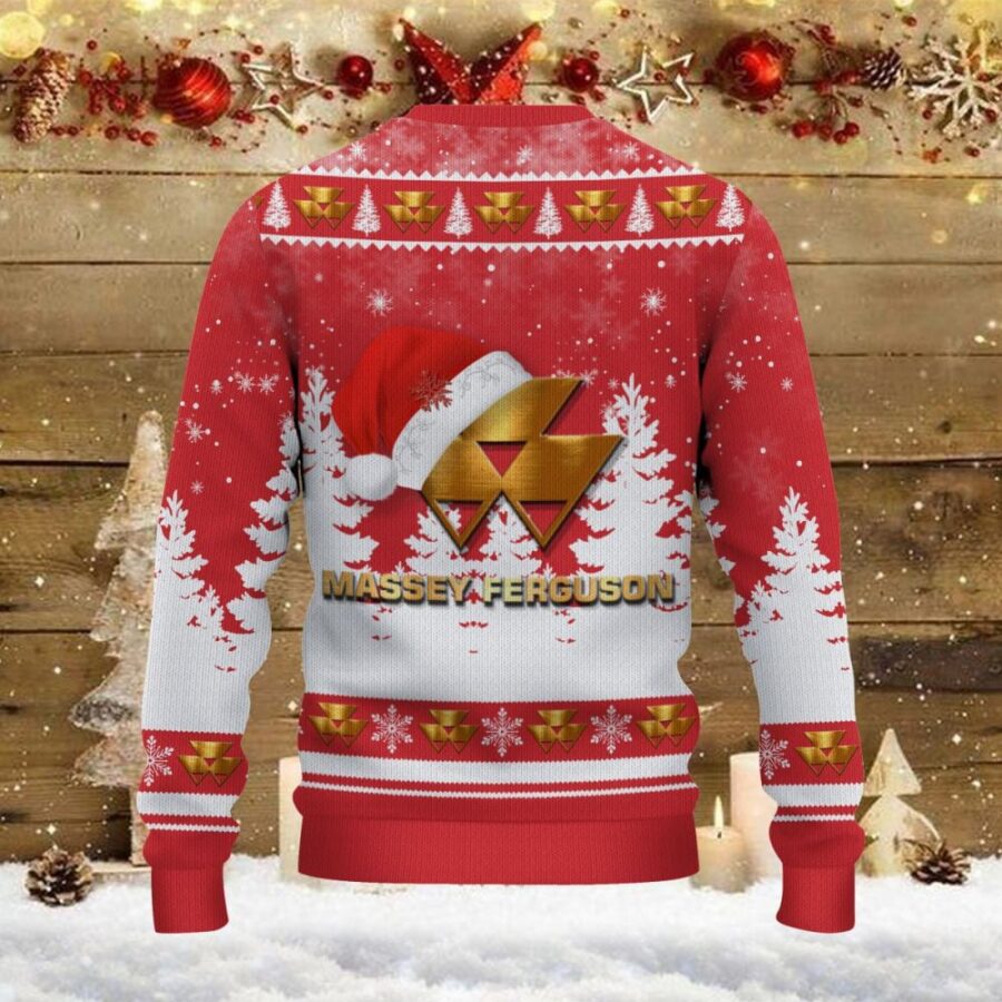 Weihnachtspullover Massey Ferguson - Ugly Christmas Sweater – Bild 3