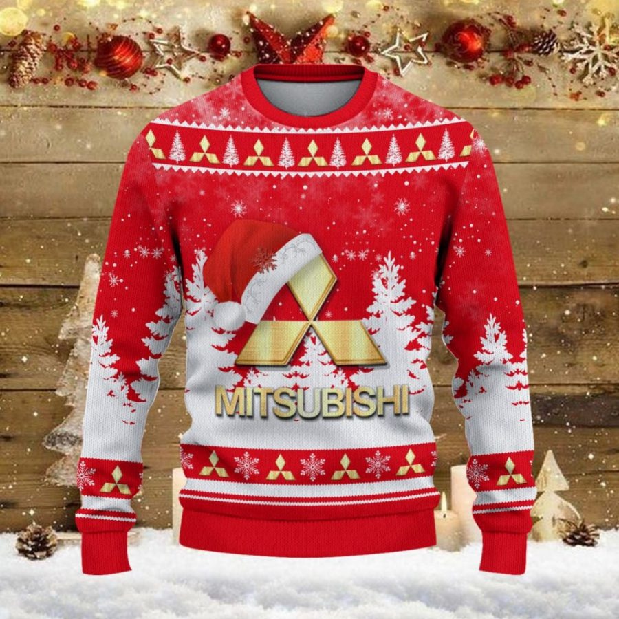 Weihnachtspullover Mitsubishi – Ugly Christmas Sweater – Bild 2