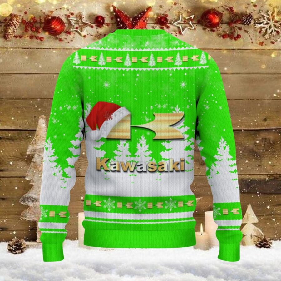 Weihnachtspullover Kawasaki - Ugly Christmas Sweater – Bild 3