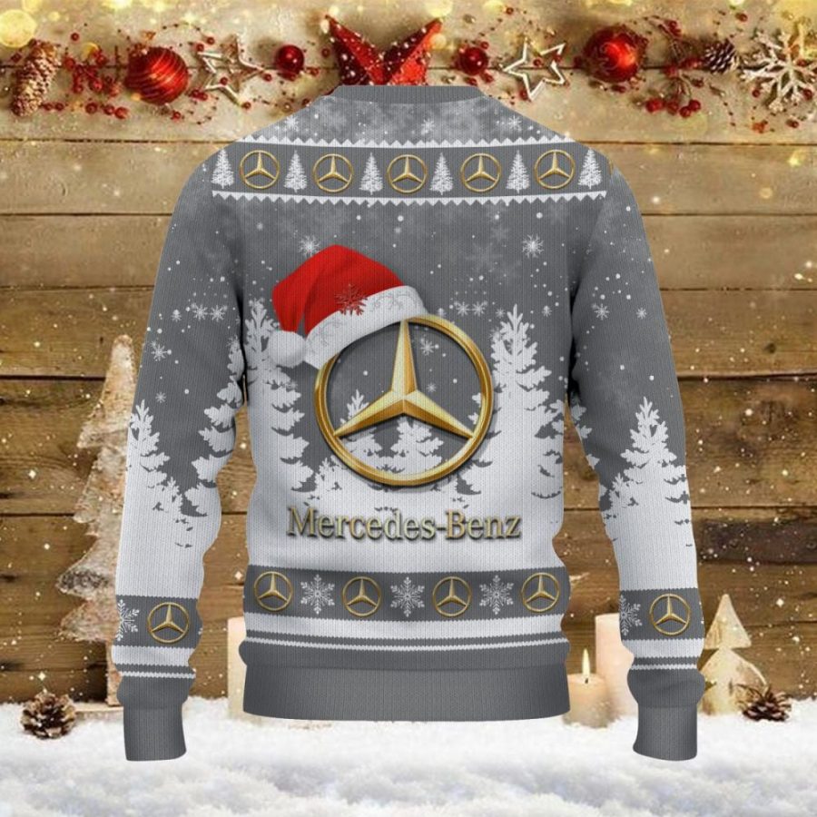 Weihnachtspullover Mercedes-Benz – Ugly Christmas Sweater – Bild 3