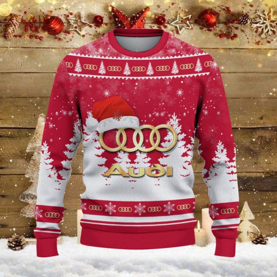 Weihnachtspullover Audi – Ugly Christmas Sweater – Bild 2
