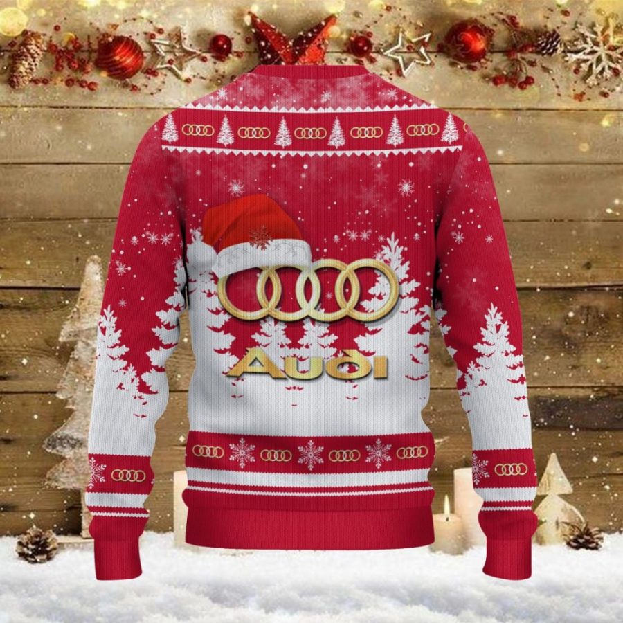 Weihnachtspullover Audi – Ugly Christmas Sweater – Bild 3