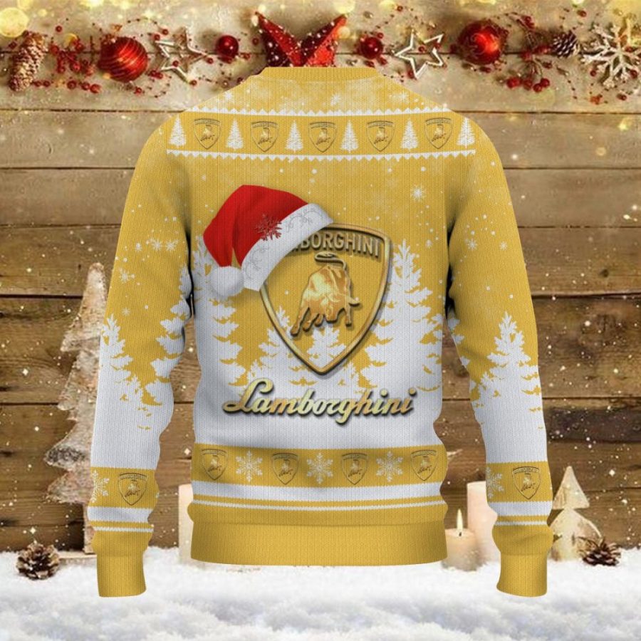 Weihnachtspullover Lamborghini – Ugly Christmas Sweater – Bild 3