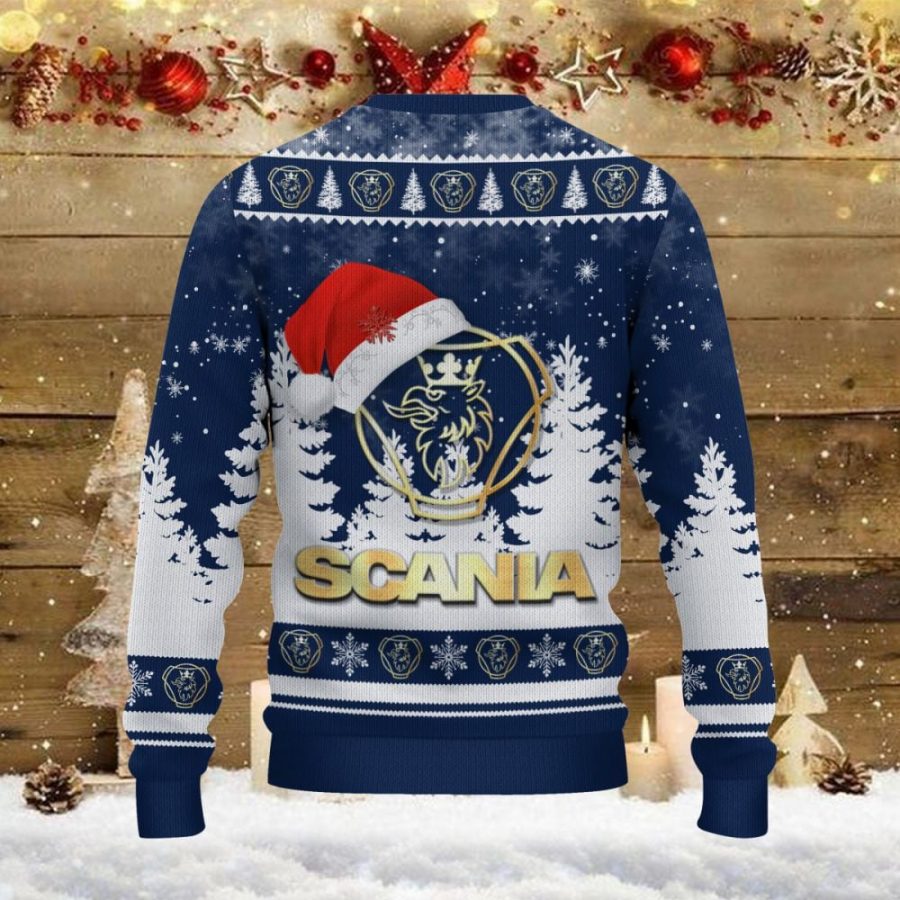 Weihnachtspullover Scania – Ugly Christmas Sweater – Bild 3