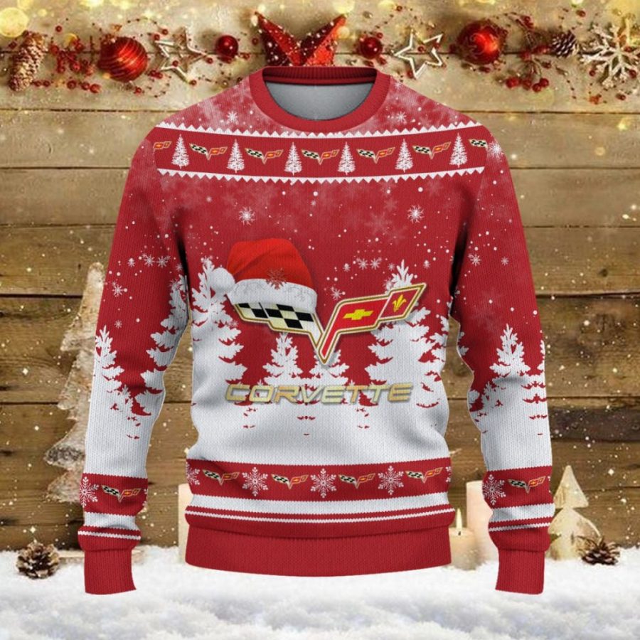 Weihnachtspullover Corvette C6 – Ugly Christmas Sweater – Bild 2