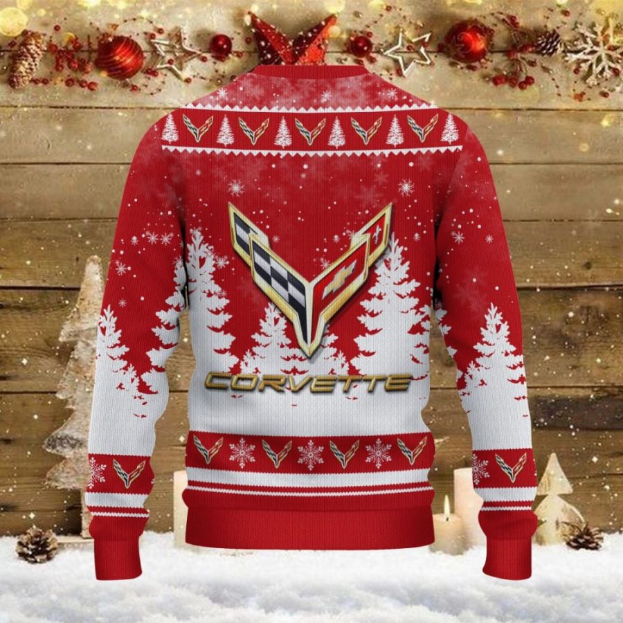 Weihnachtspullover Chevrolet Corvette – Ugly Christmas Sweater – Bild 3