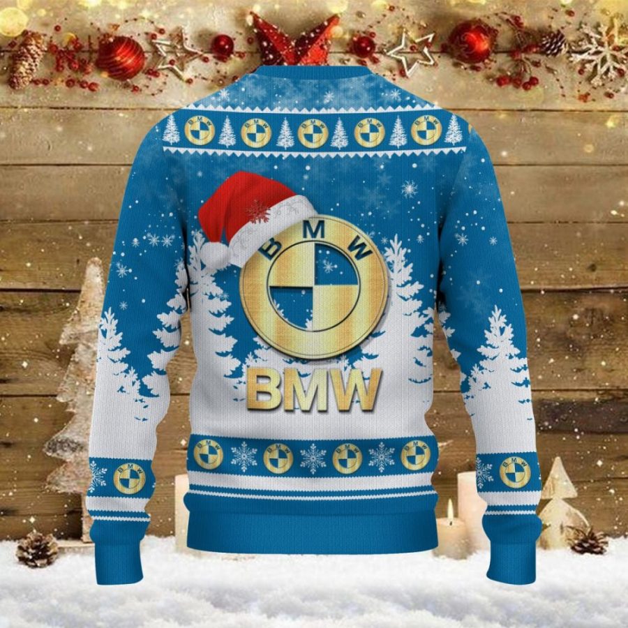 Weihnachtspullover BMW Car – Ugly Christmas Sweater – Bild 3